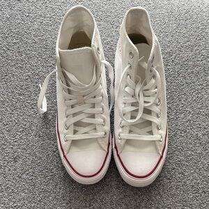 White High-Top Converse